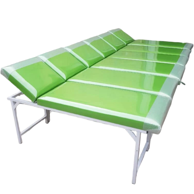 تخت معاینه پایه ثابت سرتاشو لوکس